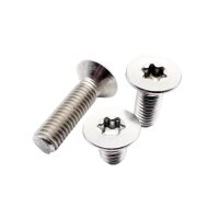 F-One Foil M6-38Mm Tapered Head Screws (A4 - T30 Torx) X4