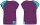 Drydor Watershirt Quantum Wome Purple Wine XL