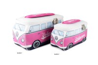 VW T1 Bus 3D Neopren M&auml;ppchen -  pink - BUNE57