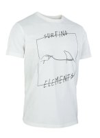 ION - Tee SS Surfing Elements - white