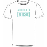Fanatic Tee Addicted to ride white M