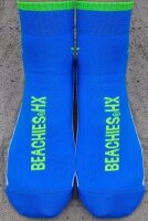 Protection Schnittschutz Socken Beachies HX hellblau/lime...