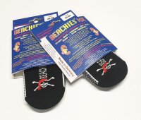 Protection Schnittschutz Socken Beachies HX schwarz/weiss 22-24