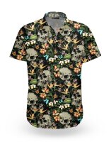 Loose Riders TRopical Skulls Ss Jersey Part