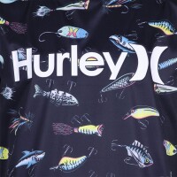 Hurley Hrlb Lure Upf S/S Top S schwarz