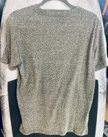 Hurley M Oceancare Outline Textured Ss Tee L grau