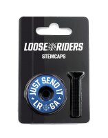 Loose Riders Send It Lrga Stem Cap  Blue