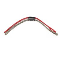 Duotone Back Line Pigtails (Pair) Red-Grey 2022