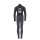 Ion Wetsuit Capture 54 Front Zip Junior Steel Blueredblack 2025