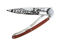 Deejo Tattoo Wood Knife - Tätowiertes Taschenmesser
